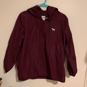 PINK maroon windbreaker